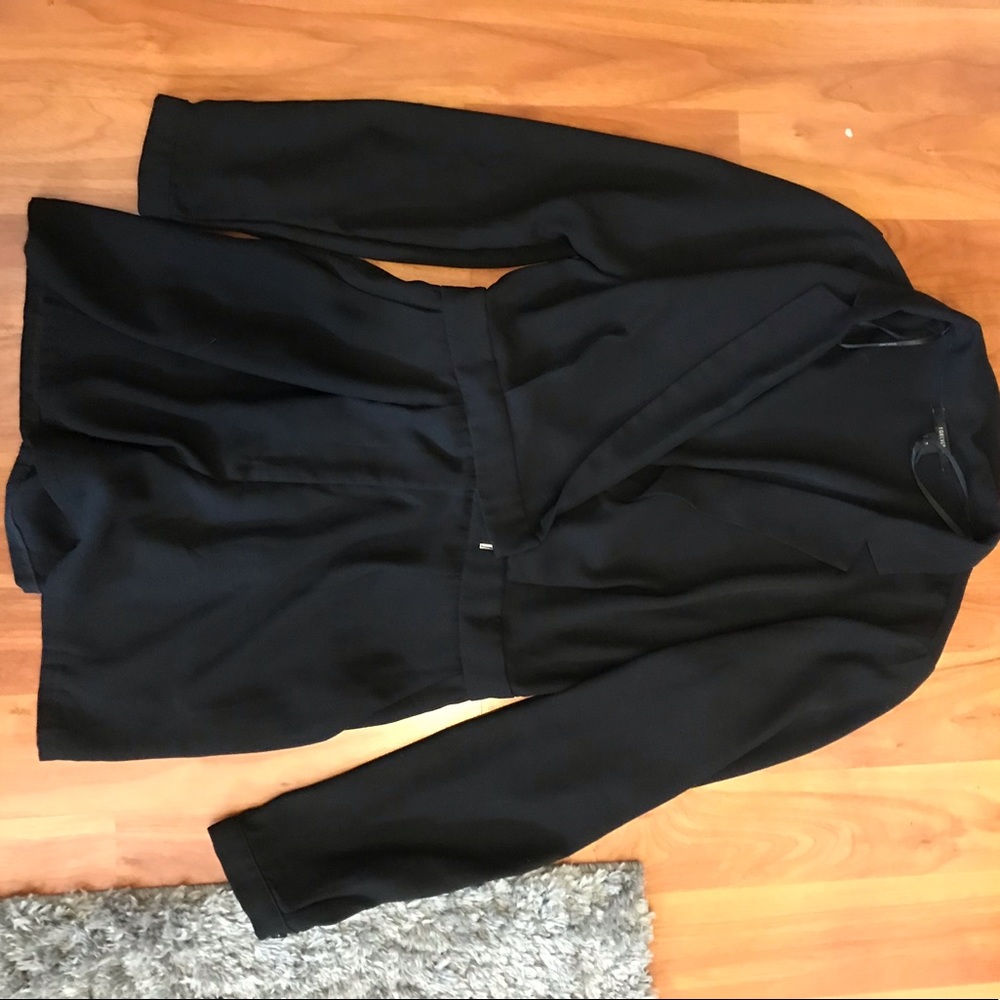Black blazer romper